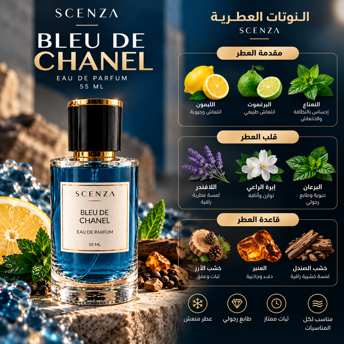 Bleu De Chanel By Scenza